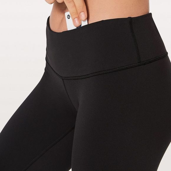 LULULEMON BLACK WUNDER UNDER CAPRI / CROP - Picture 4 of 8